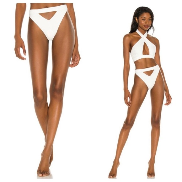 lovewave revolve Quinn Bottom in White Size Small NWT - Picture 1 of 13